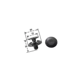 Műanyag rögzítő patent